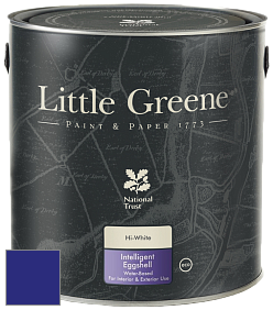 Краска Little Greene Intelligent Eggshell полуматовая моющаяся краска цвет RAL 5002 