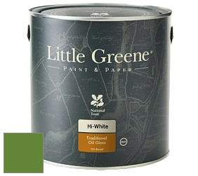 Краска Little Greene Traditional Oil Gloss высокоглянцевая масляная краска цвет LG288 Sage & Onions