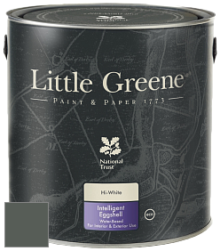 Краска Little Greene Intelligent Eggshell полуматовая моющаяся краска цвет RAL 7010 