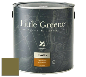 Краска Little Greene Traditional Oil Gloss высокоглянцевая масляная краска цвет NCS S 5040-G70Y 