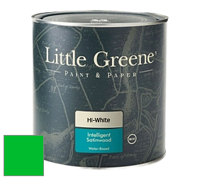 Краска Little Greene Intelligent Satinwood полуглянцевая моющаяся краска цвет RAL 6038 
