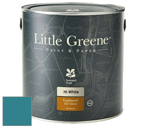 Краска Little Greene Traditional Oil Gloss высокоглянцевая масляная краска цвет NCS S 4040-B20G 