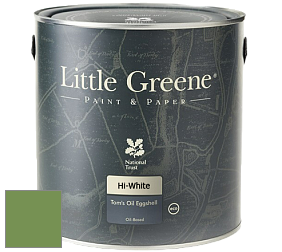 Краска Little Greene Tom’s Oil Eggshell полуматовая масляная краска цвет LG86 Garden