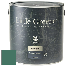 Краска Little Greene Tom’s Oil Eggshell полуматовая масляная краска цвет NCS S 5030-B90G 