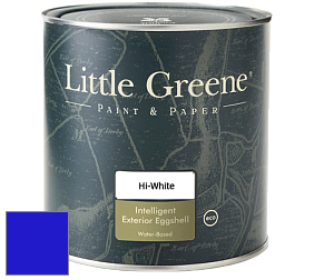 Краска Little Greene Intelligent Exterior Eggshell полуматовая водная краска цвет LG264 Ultra Blue