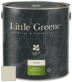 Краска Little Greene Ultimatt Intelligent Matt Emulsion матовая моющаяся краска цвет LG270 Green Stone