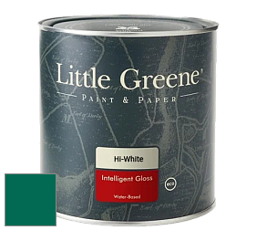 Краска Little Greene Intelligent Gloss глянцевая моющаяся краска цвет RAL 6016 
