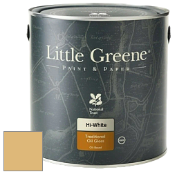 Краска Little Greene Traditional Oil Gloss высокоглянцевая масляная краска цвет LG265 Mortlake Yellow