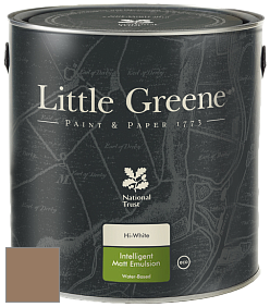 Краска Little Greene Ultimatt Intelligent Matt Emulsion матовая моющаяся краска цвет LG354 Flight Pink