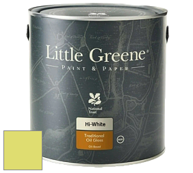 Краска Little Greene Traditional Oil Gloss высокоглянцевая масляная краска цвет NCS S 0550-G60Y 