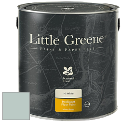 Краска Little Greene Intelligent Floor Paint полуглянцевая быстросохнущая краска цвет LG366 Celestial Blue - Deep