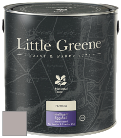 Краска Little Greene Intelligent Eggshell полуматовая моющаяся краска цвет NCS S 3005-R 