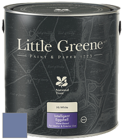 Краска Little Greene Intelligent Eggshell полуматовая моющаяся краска цвет NCS S 4030-R70B 