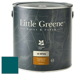 Краска Little Greene Traditional Oil Gloss высокоглянцевая масляная краска цвет NCS S 5540-B20G 