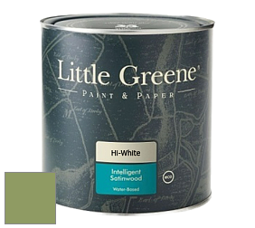 Краска Little Greene Intelligent Satinwood полуглянцевая моющаяся краска цвет NCS S 3040-G40Y 