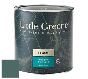 Краска Little Greene Intelligent Satinwood полуглянцевая моющаяся краска цвет NCS S 6020-B70G 