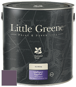 Краска Little Greene Intelligent Eggshell полуматовая моющаяся краска цвет NCS S 6020-R40B 