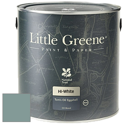 Краска Little Greene Tom’s Oil Eggshell полуматовая масляная краска цвет LG348 Perpetual Blue