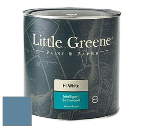 Краска Little Greene Intelligent Satinwood полуглянцевая моющаяся краска цвет NCS S 4030-R90B 