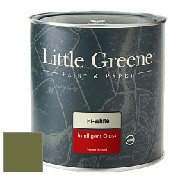 Краска Little Greene Intelligent Gloss глянцевая моющаяся краска цвет NCS S 5040-G50Y 