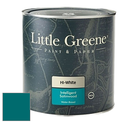 Краска Little Greene Intelligent Satinwood полуглянцевая моющаяся краска цвет NCS S 4550-B30G 