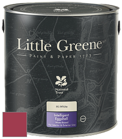Краска Little Greene Intelligent Eggshell полуматовая моющаяся краска цвет NCS S 2070-R10B 